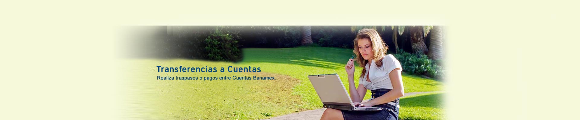 Transferencias a cuentas Banamex propias o de terceros 