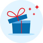 ilustracion de un regalo