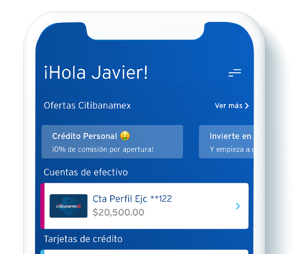 citibanamex movil ejemplo