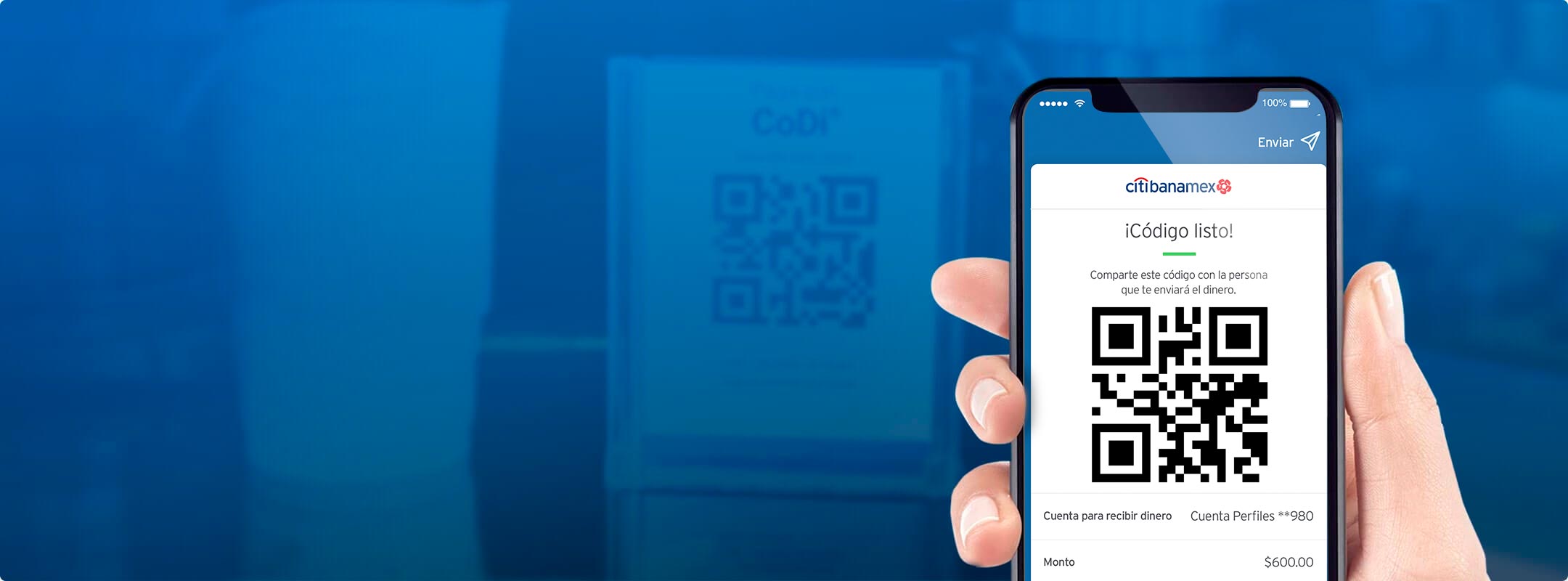 App de Citibanamex habilitará pagos por medio de códigos QR