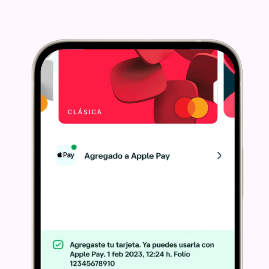 El paso 5 para enrolarte en la App Banamex y habilitar los pagos sin contacto.