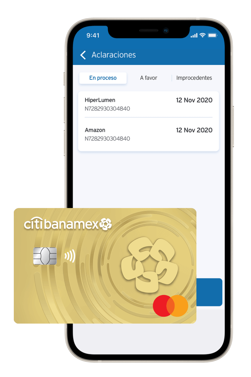 Tarjeta de Crédito Oro Citibanamex | Citibanamex