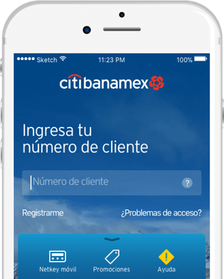 Descarga tu app Citibanamex