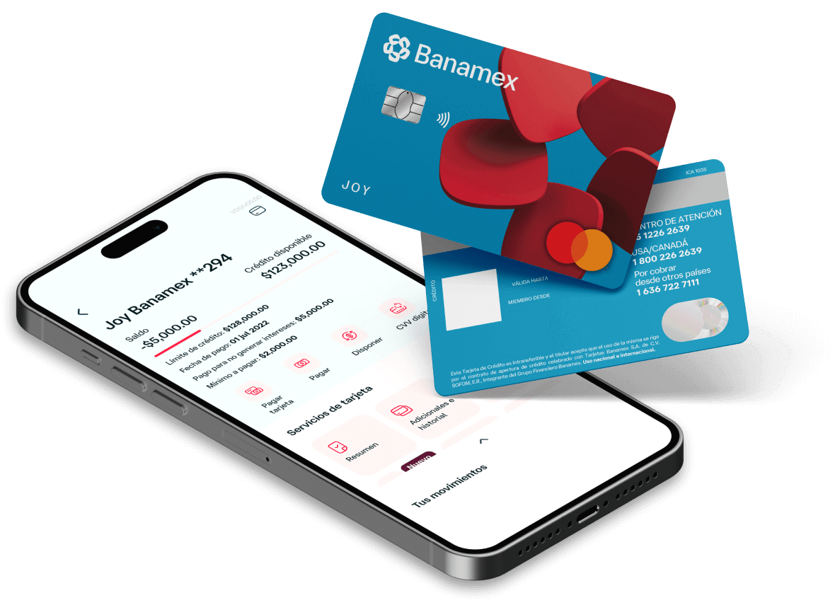 Tarjeta Citibanamex Simplicity / Joy