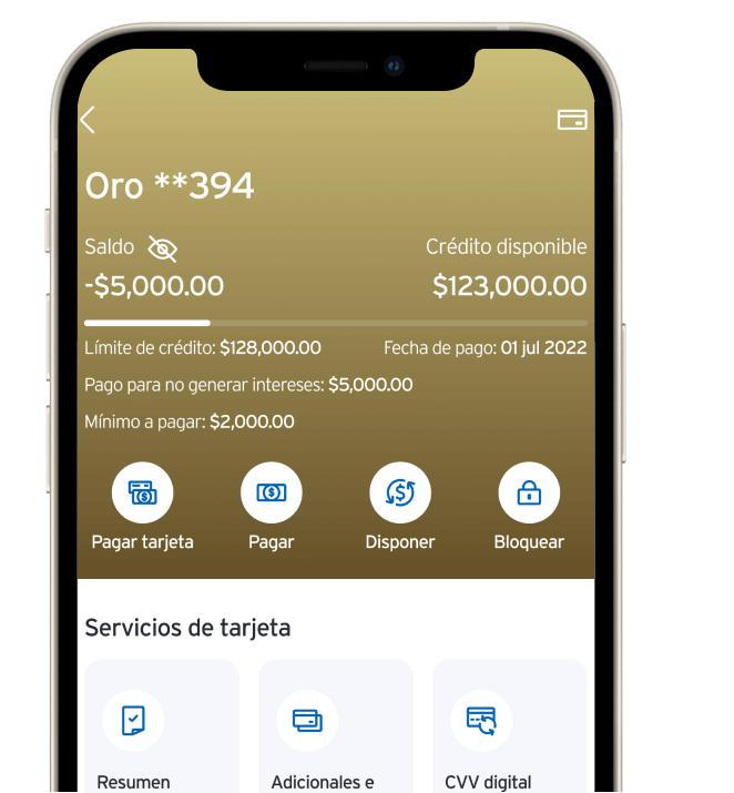 aplicación Citibanamex en celular
