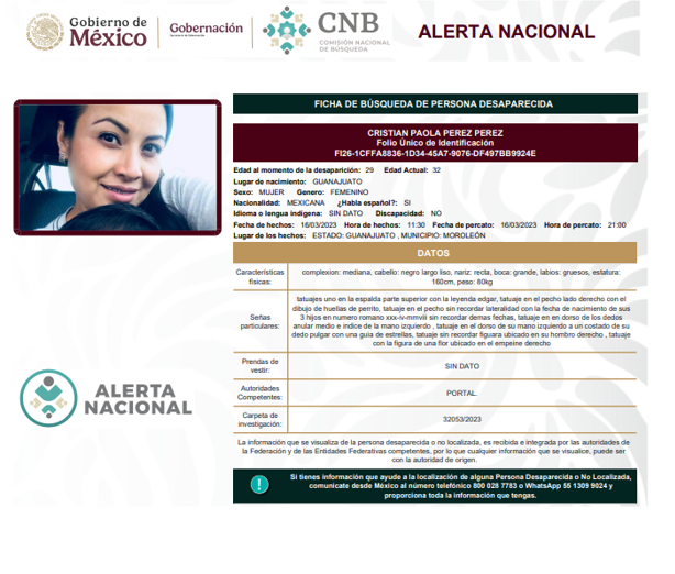 Persona desaparecida Cristian Paola Perez Perez.Png