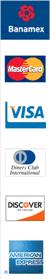 Banamex, mastercard, AMEX