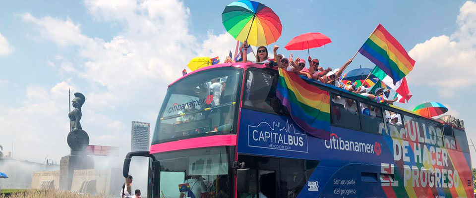 Se une Citibanamex a las festividades del orgullo LGBTI en Guadalajara, Monterrey y Ciudad de México